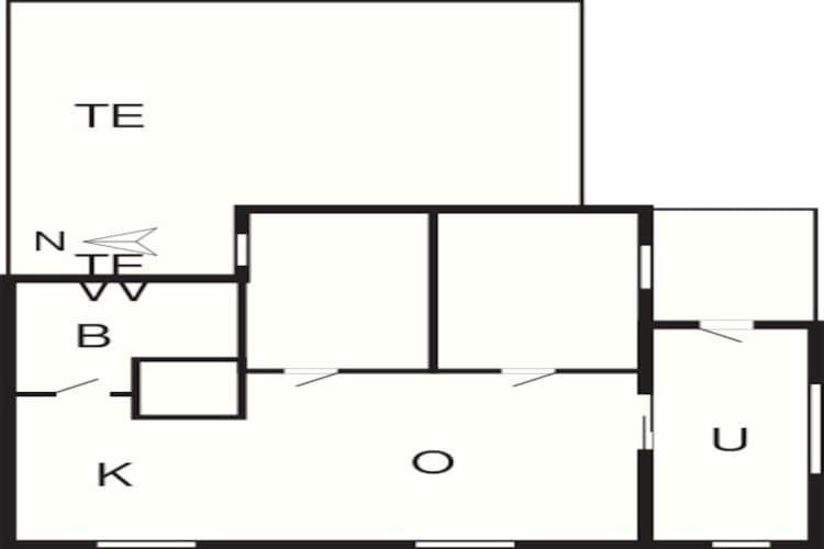 4 Person Holiday Home In R M Lakolk エクステリア 写真